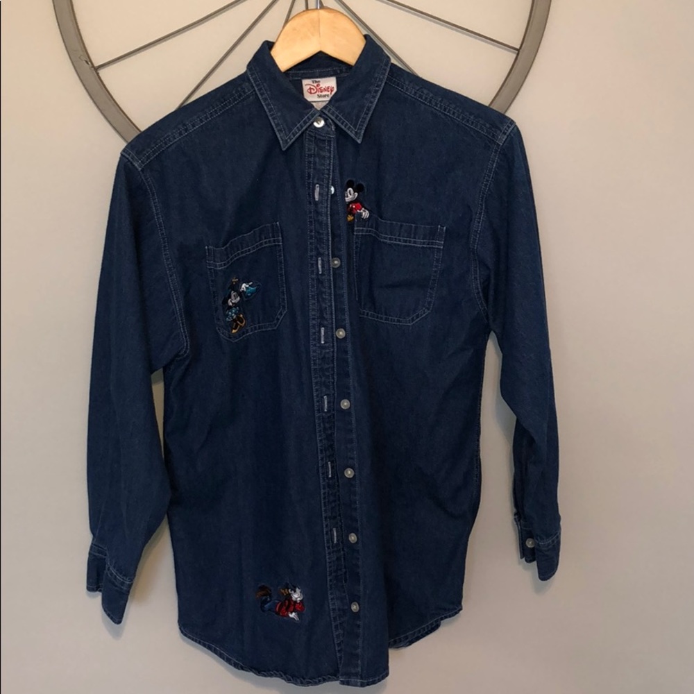 Vintage Disney Denim button down